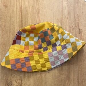 Colorful Checkered Bucket Hat